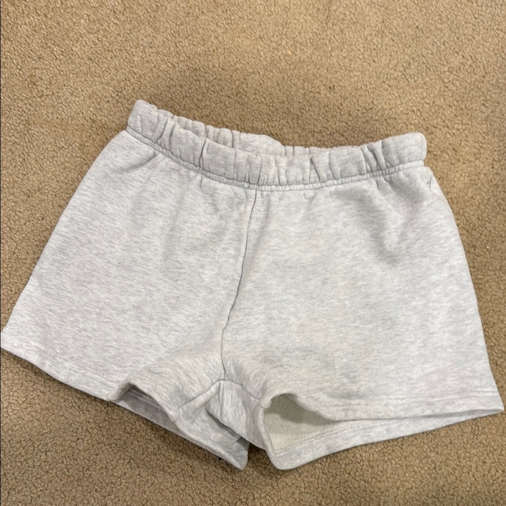 Gray Casual Shorts